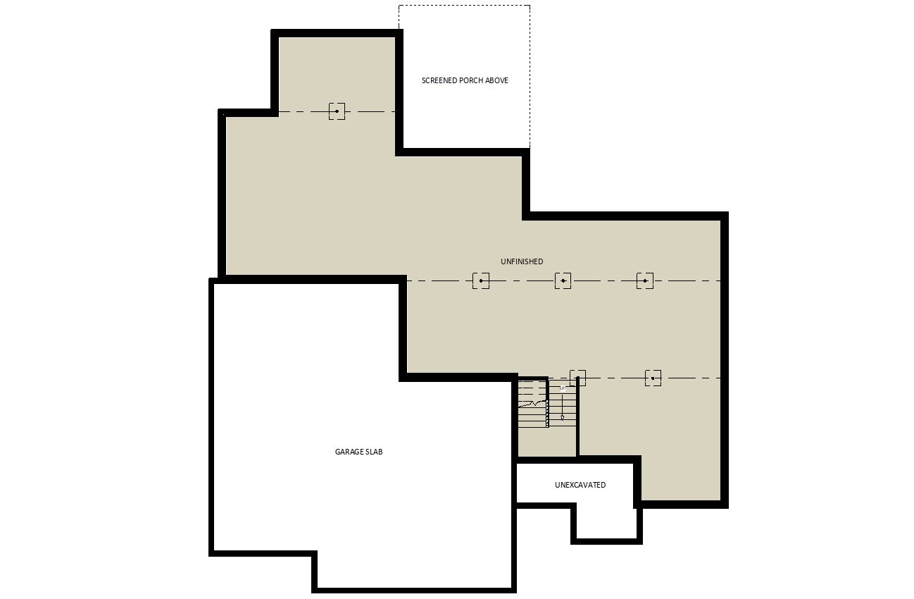 FinchLower Level Floor Plan